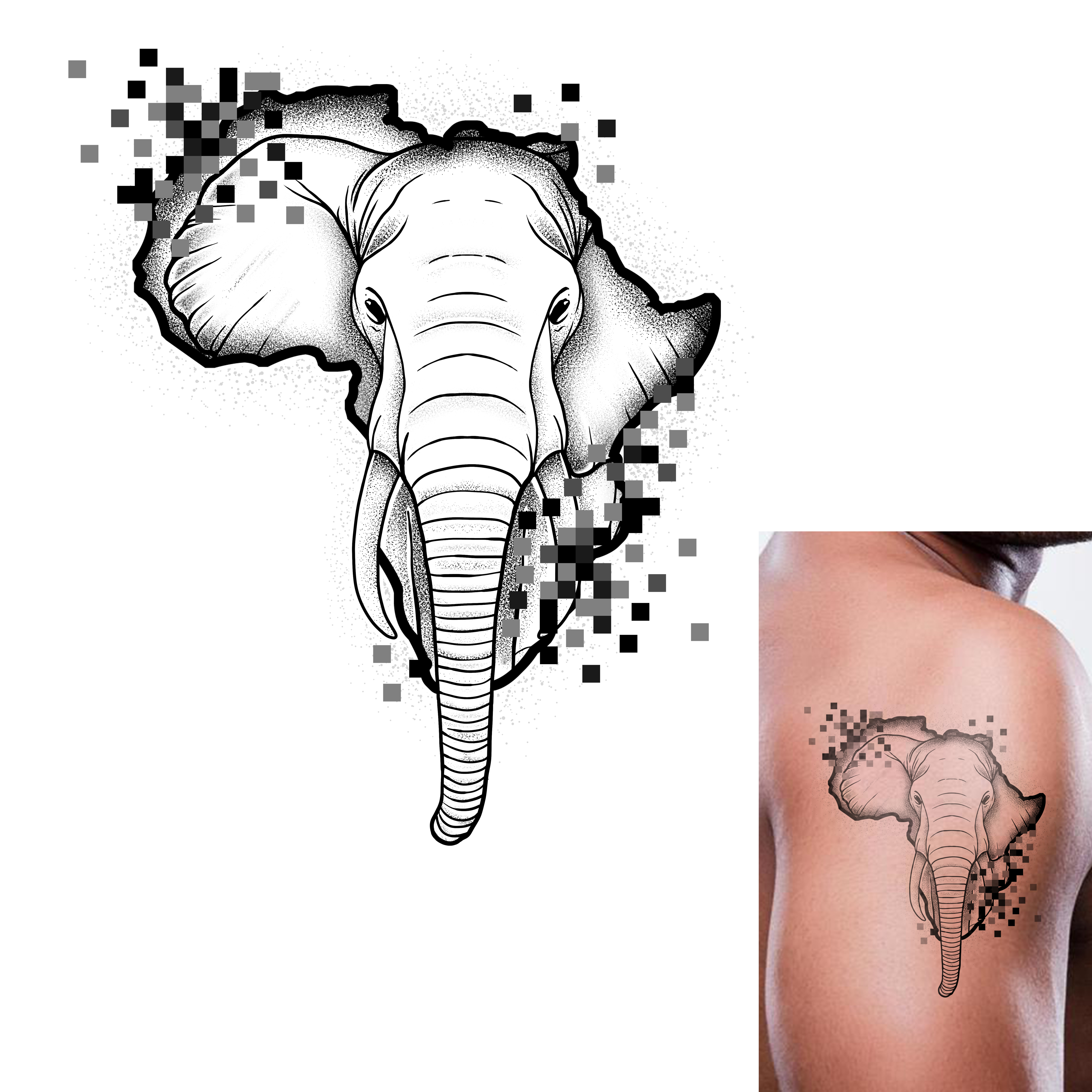 Tattoo Design by BUTTER work for this project | Design #36151731