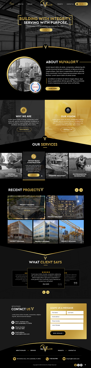 Web Design by Blue Sparrow for this project | Design: #36157806