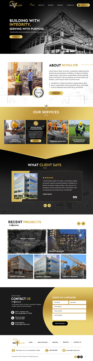 Web Design by Blue Sparrow for this project | Design: #36157808