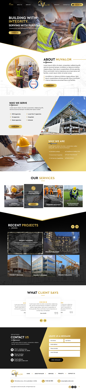 Web Design by Blue Sparrow for this project | Design: #36157810