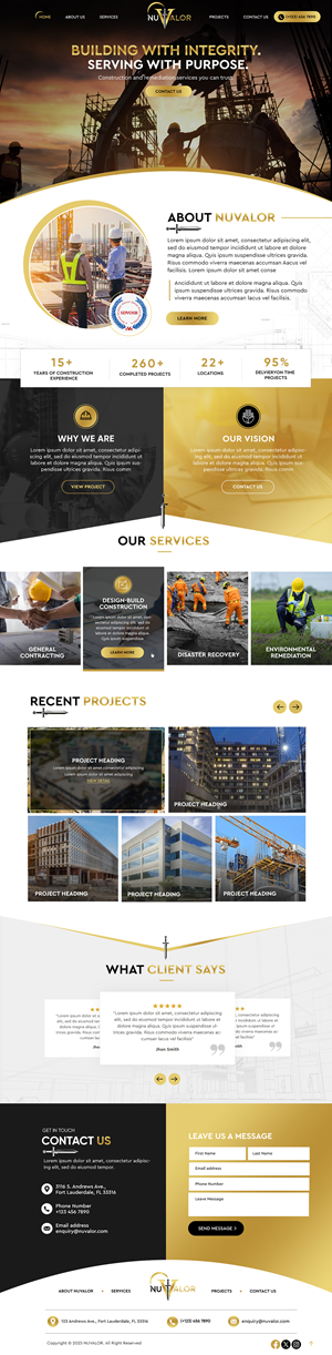 Web Design by Blue Sparrow for this project | Design: #36157811