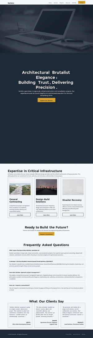 Web Design by ermetica7 design for this project | Design: #36169800