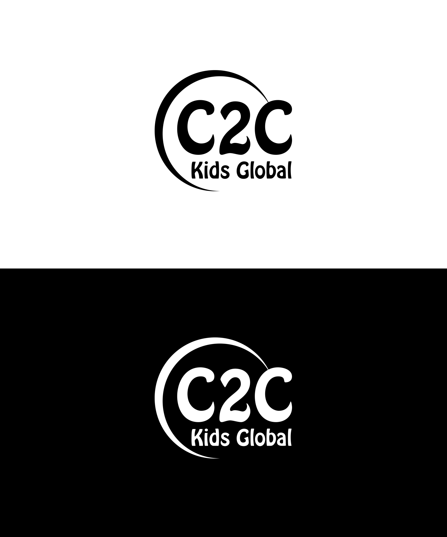 Logo Design by Rueell Artss for C2C Kids Global  | Design #36183452