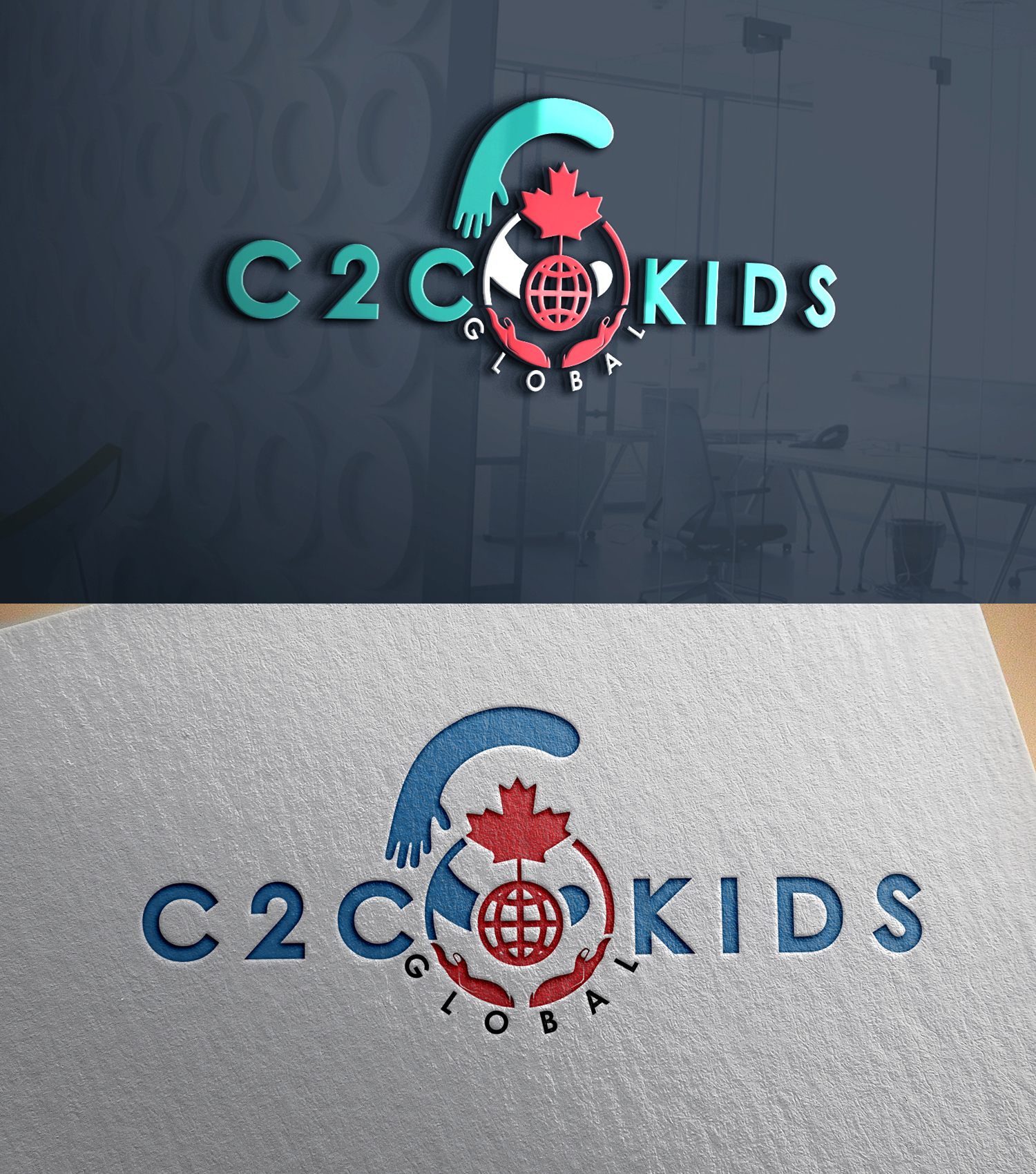Logo-Design von 24ksunny für C2C Kids Global  | Design #36152710