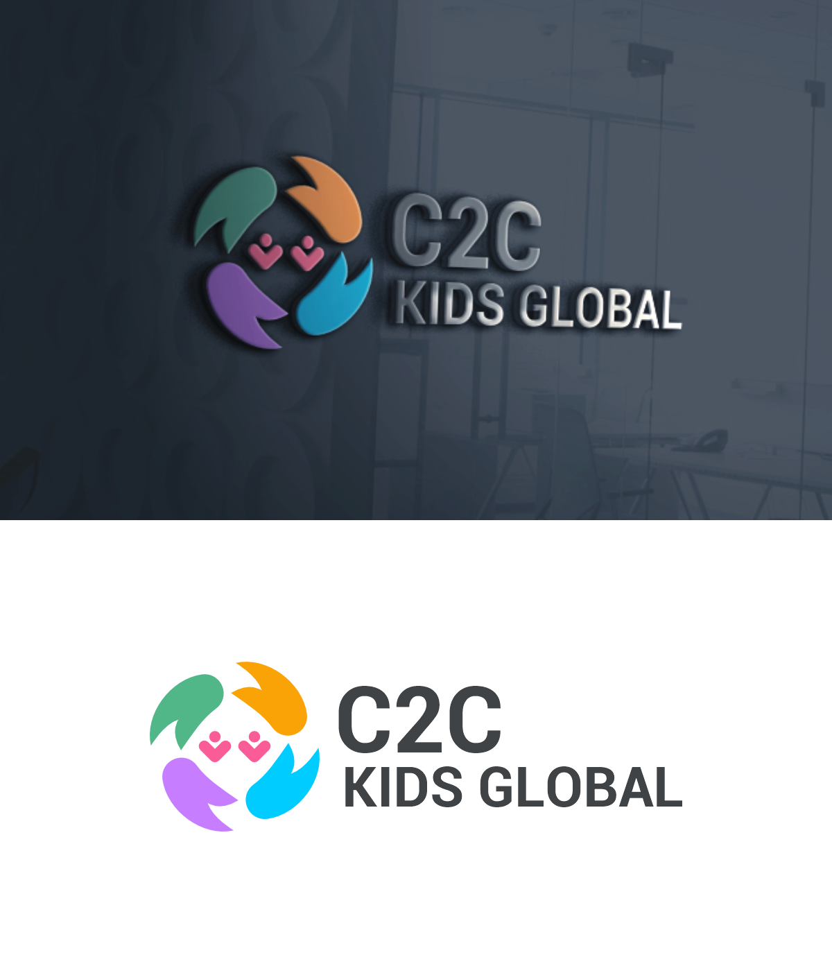 Logo Design by Winner Studio for C2C Kids Global  | Design #36170412