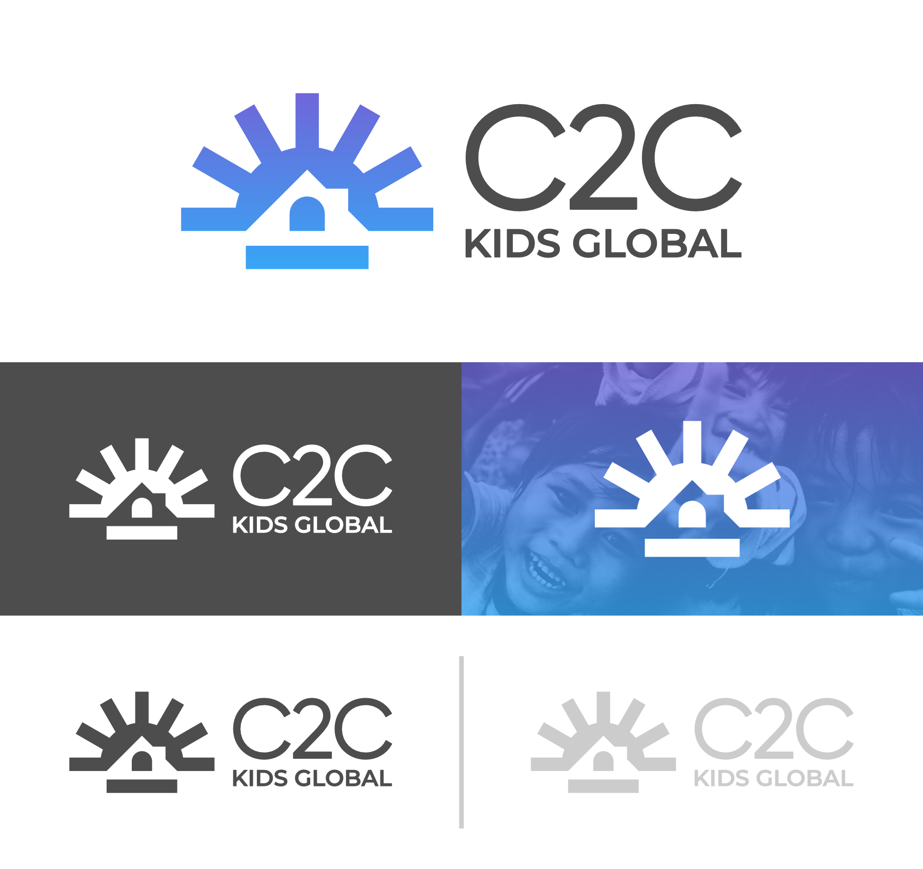 Logo Design by Aezakmi for C2C Kids Global  | Design #36181122