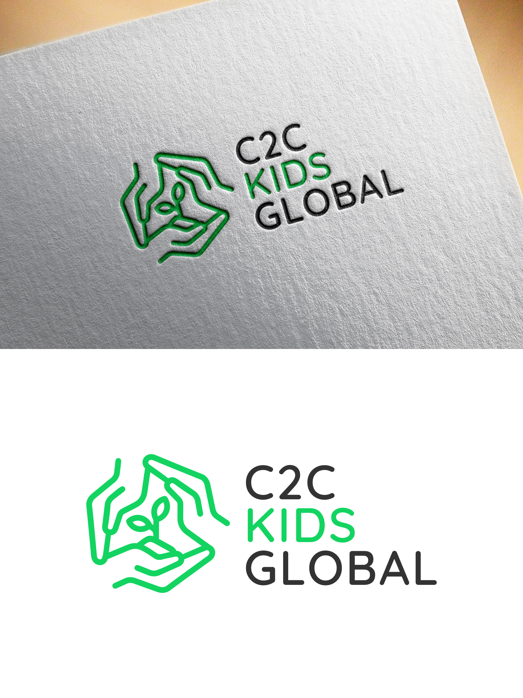 Logo Design by Aezakmi for C2C Kids Global  | Design #36194938
