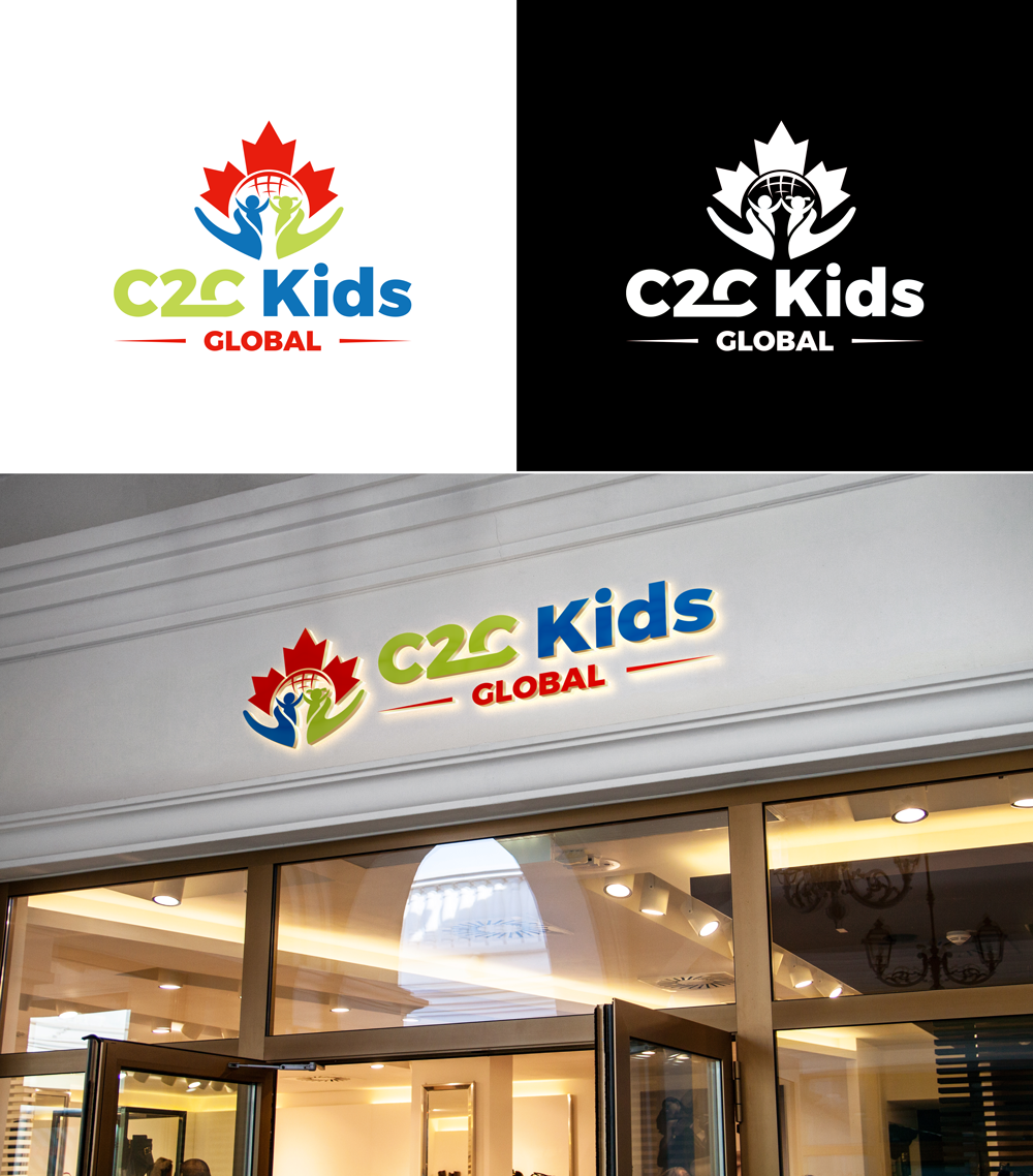 Logo-Design von RA-bica für C2C Kids Global  | Design #36173495