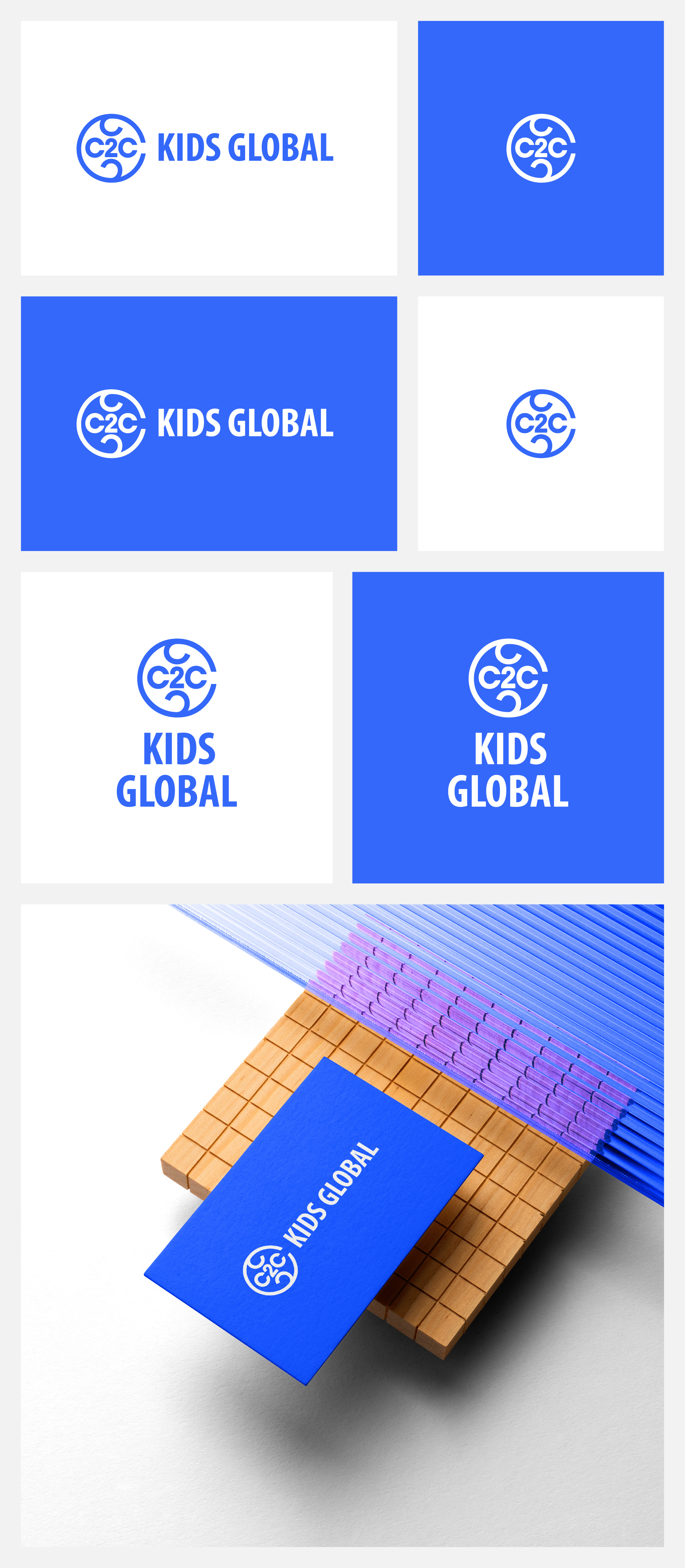 Logo Design by Ha.Connick for C2C Kids Global  | Design #36160357