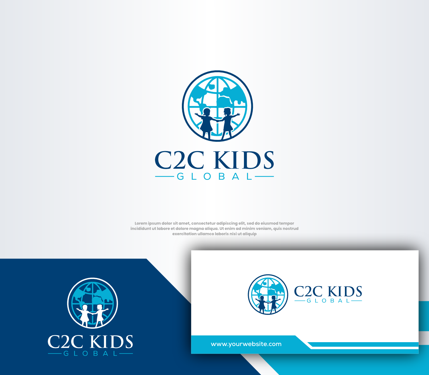 Diseño de Logo por Kenshin777 para C2C Kids Global  | Diseño #36176776