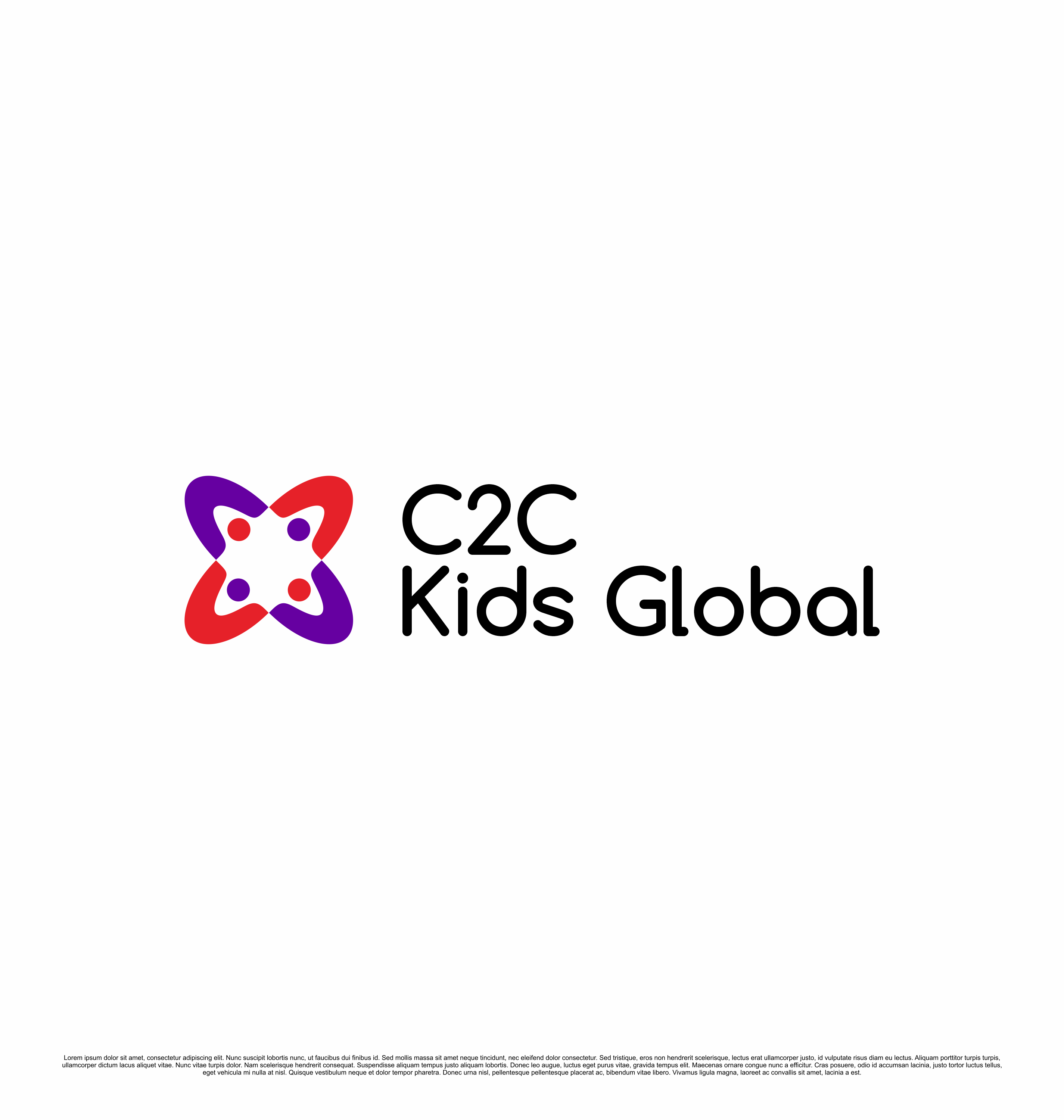 Logo Design by saesean for C2C Kids Global  | Design #36153192