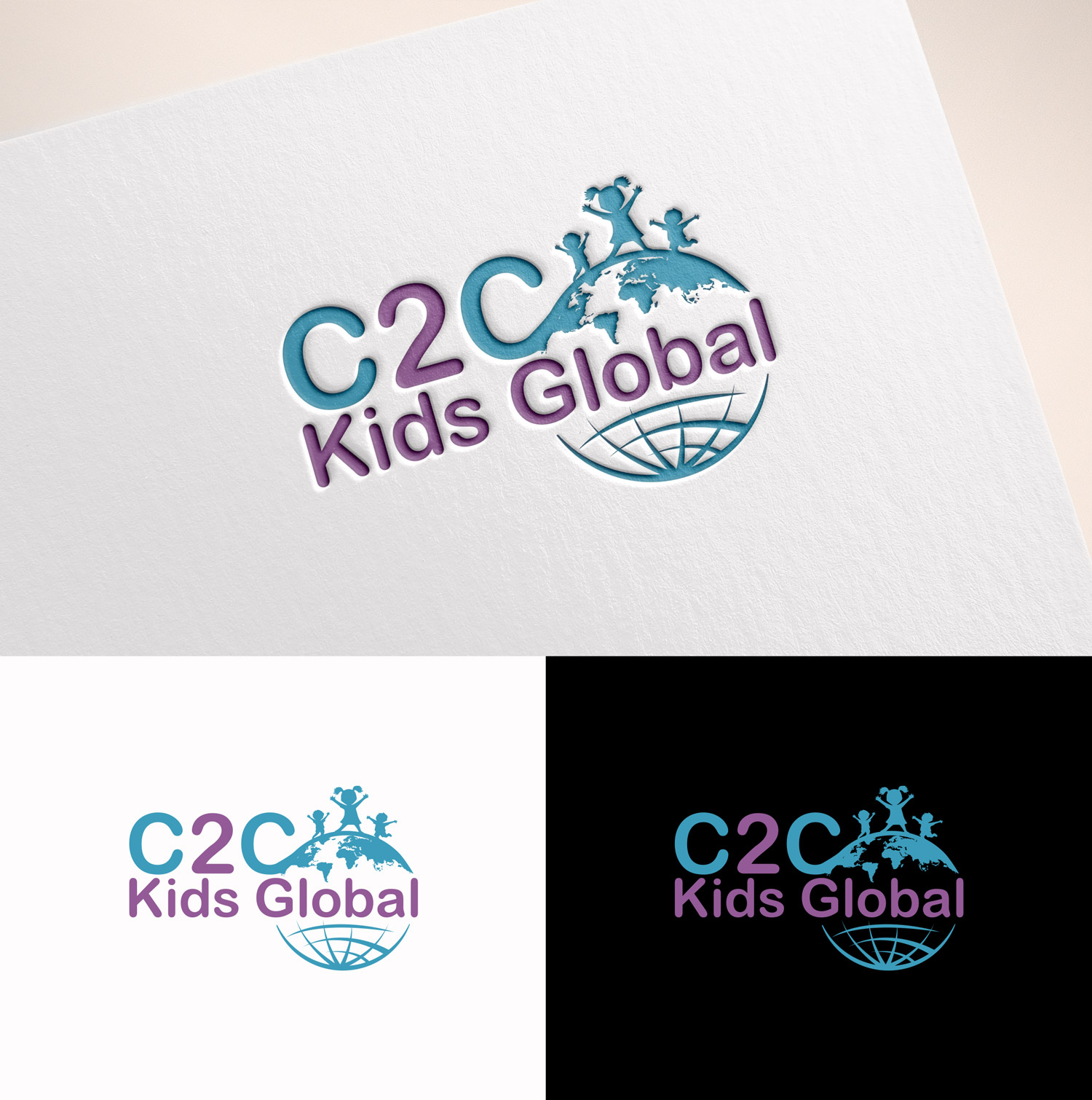 Diseño de Logo por M Art & Design para C2C Kids Global  | Diseño #36152611