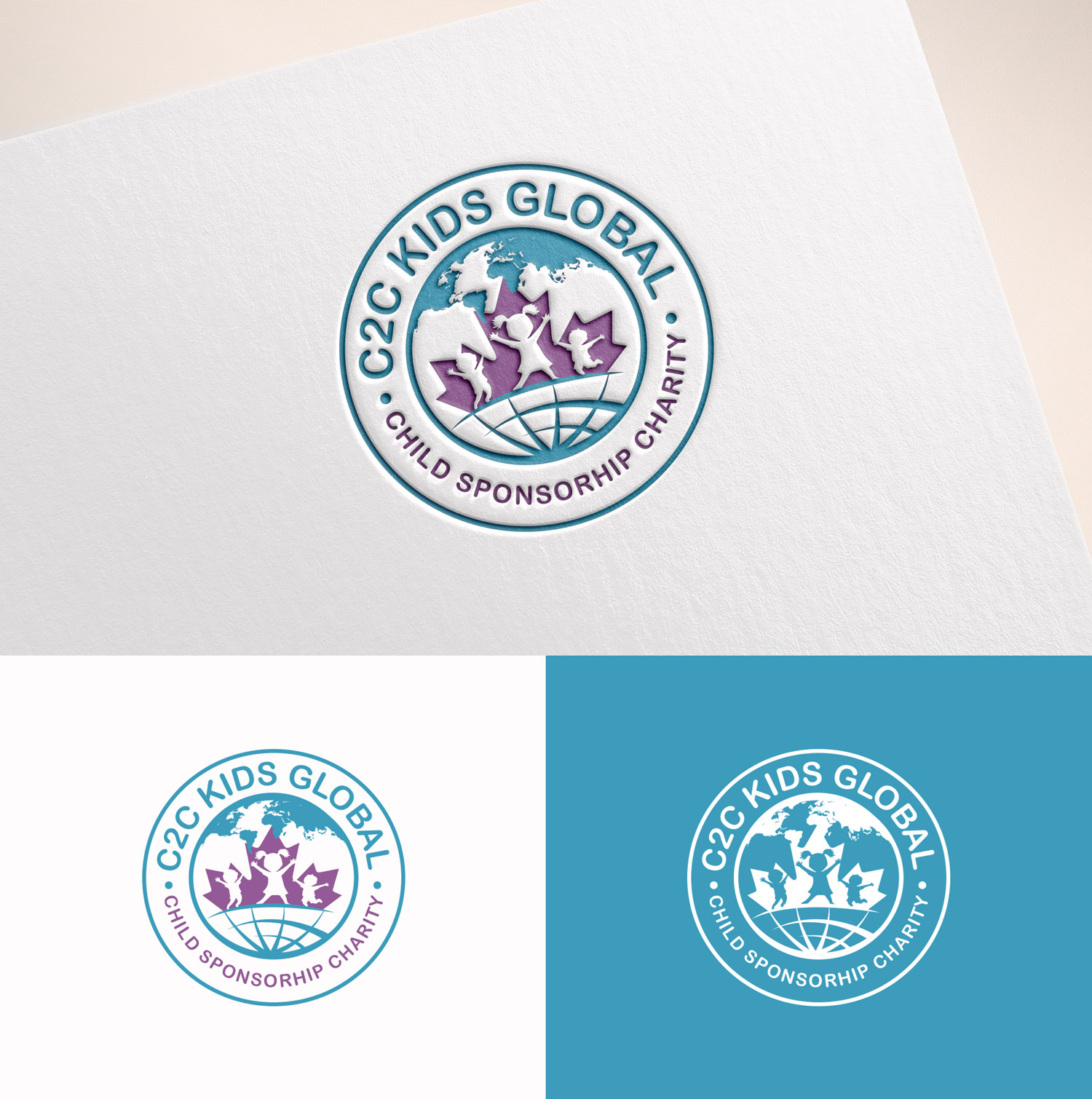 Logo-Design von M Art & Design für C2C Kids Global  | Design #36152825