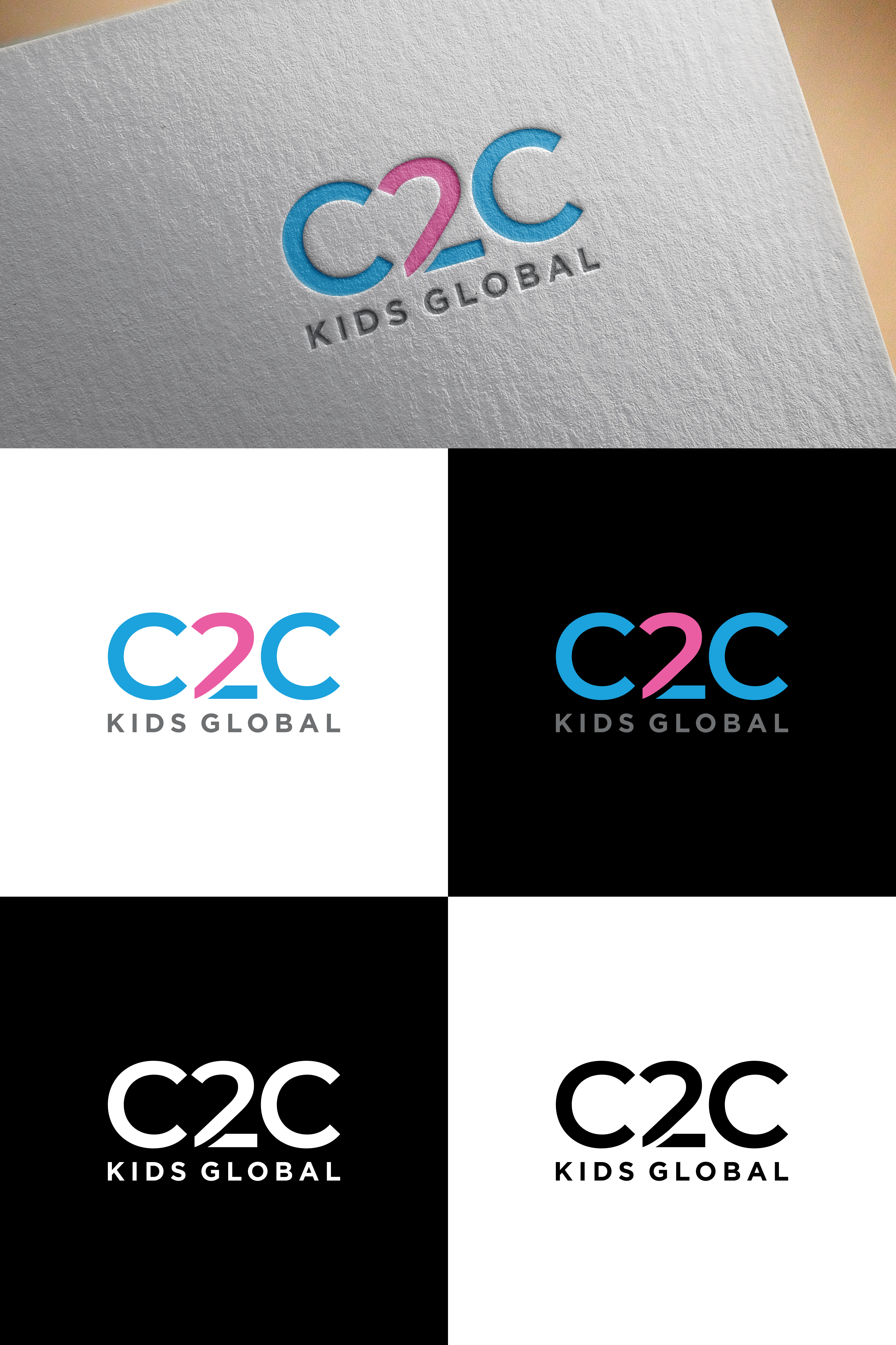 Diseño de Logo por syad666 para C2C Kids Global  | Diseño #36152606