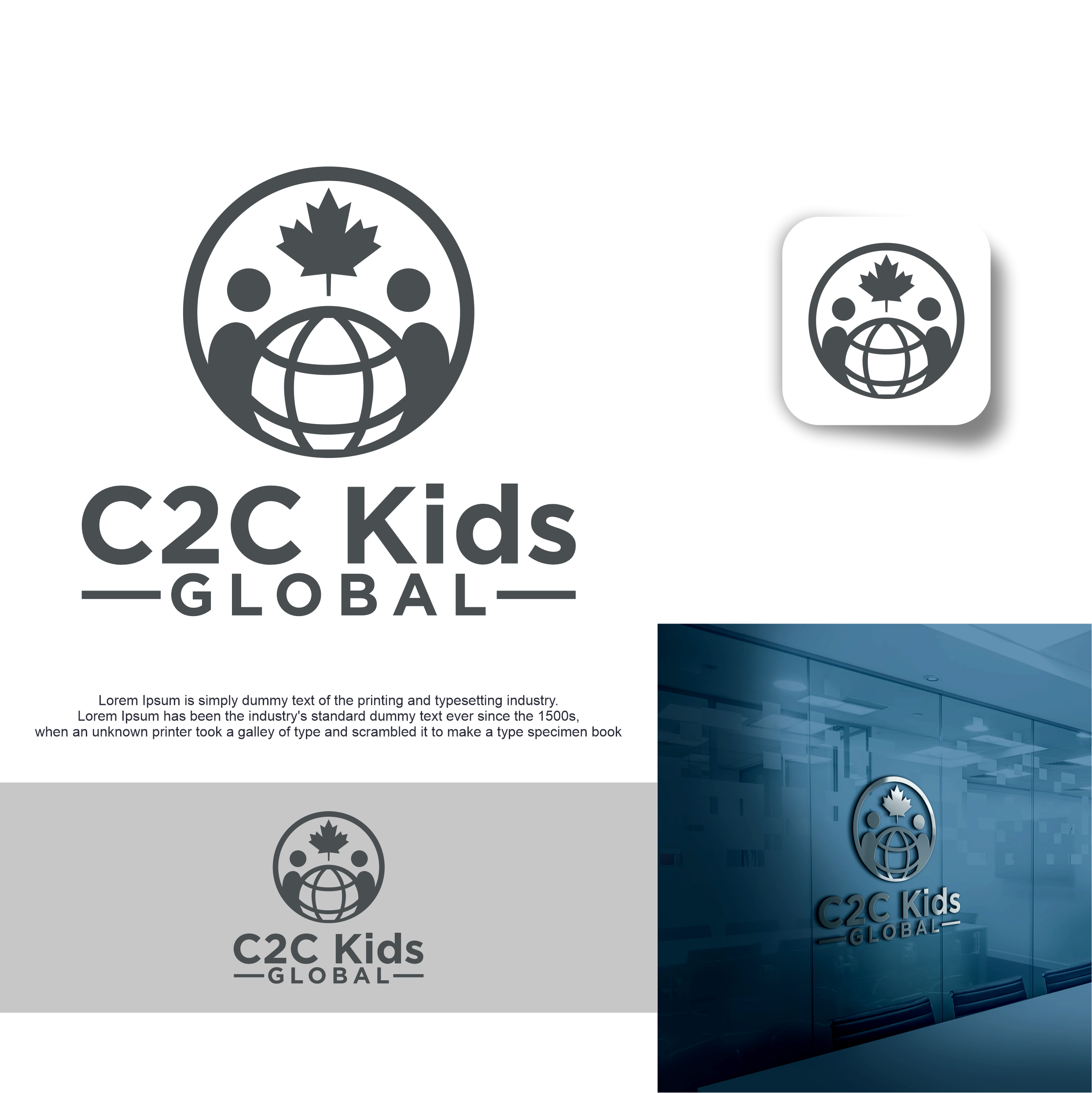 Logo Design by Abigaill_design for C2C Kids Global  | Design #36161022