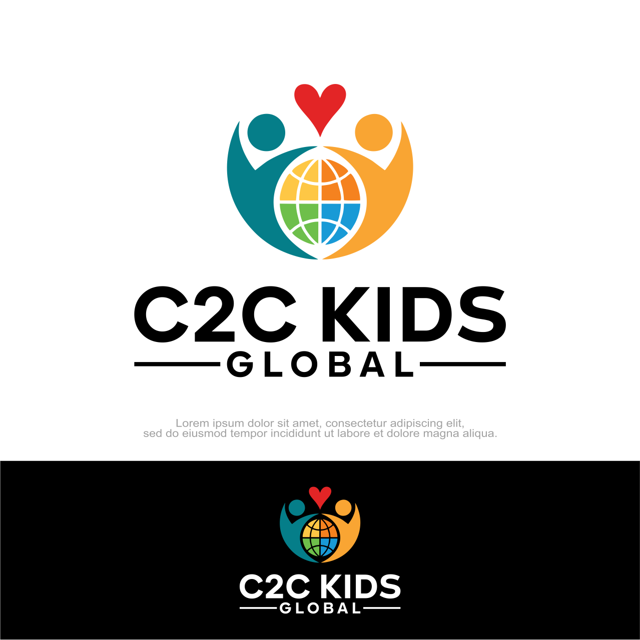 Logo Design by Argidhan for C2C Kids Global  | Design #36151849