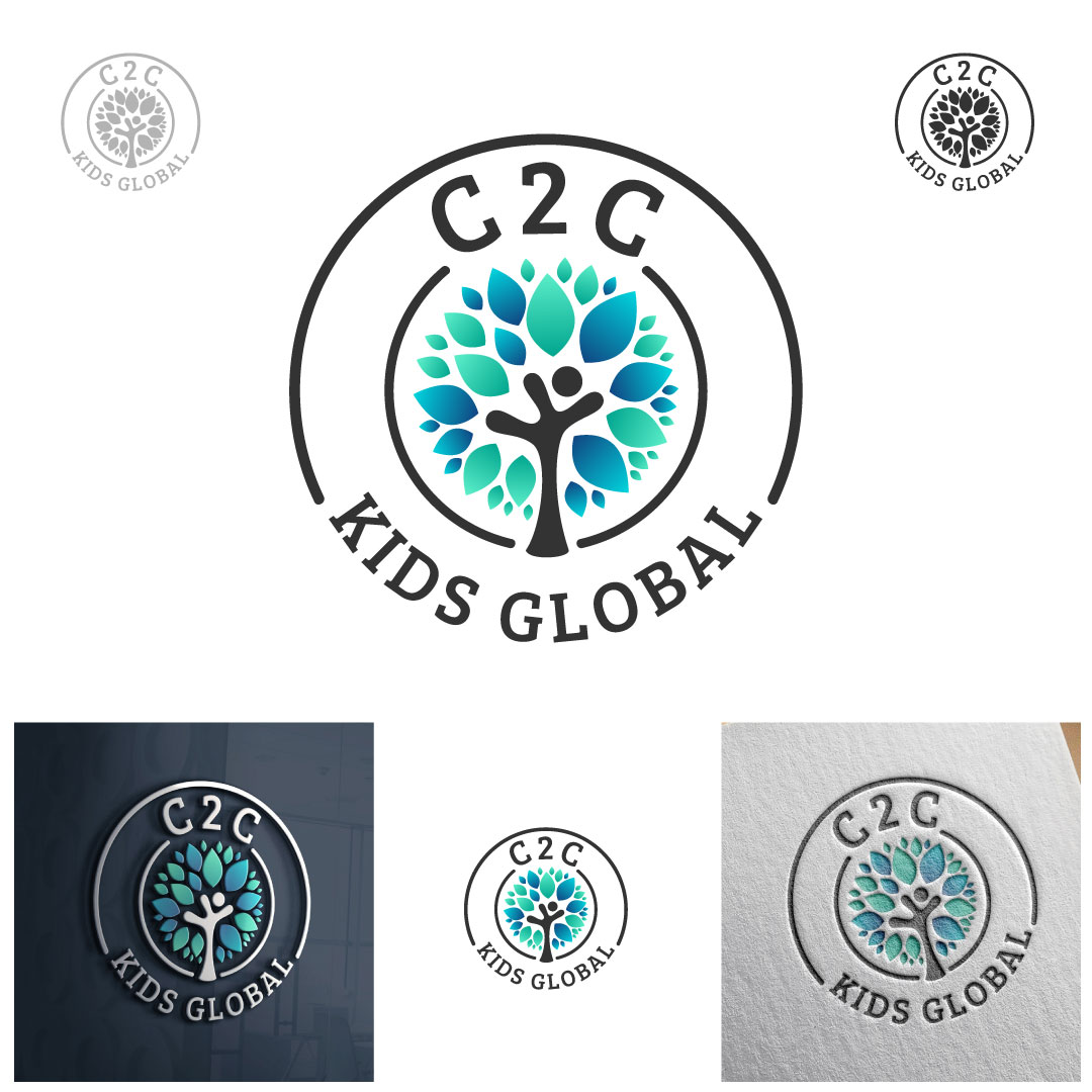 Logo Design by michellefrances for C2C Kids Global  | Design #36156358