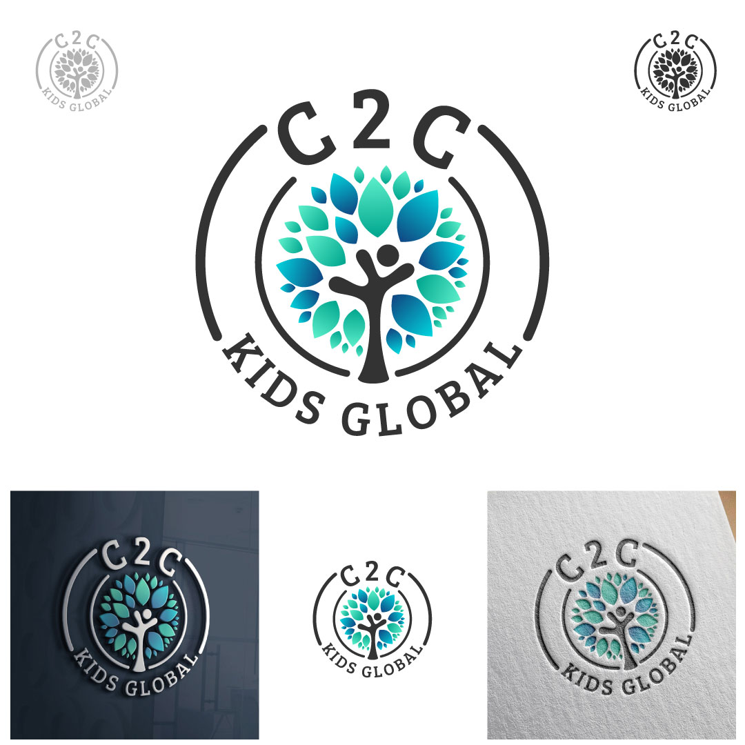 Logo Design by michellefrances for C2C Kids Global  | Design #36156362