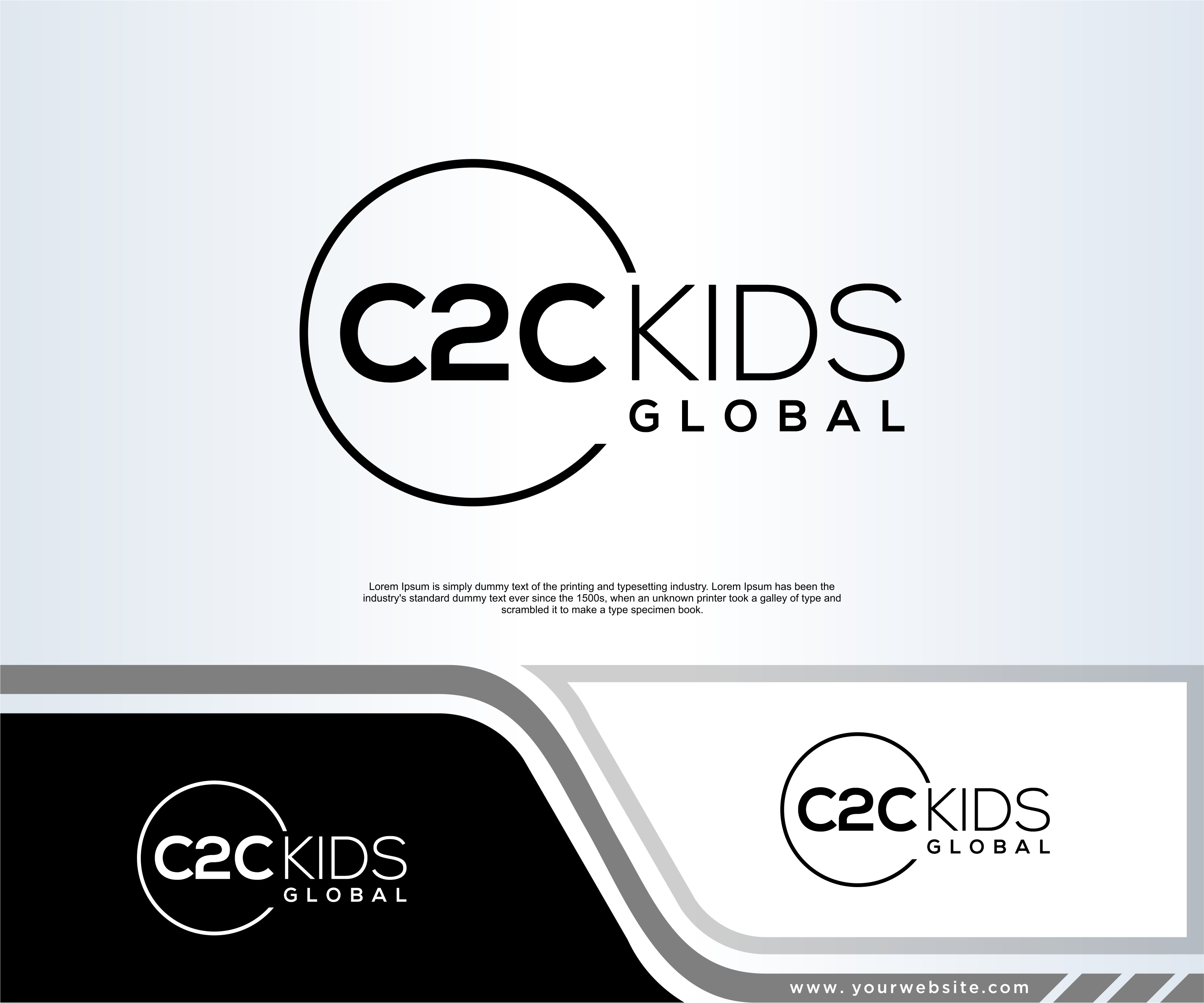 Diseño de Logo por dobleh_creative para C2C Kids Global  | Diseño #36152169