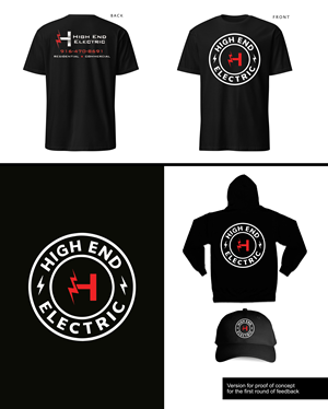 T-shirt Design by AnninWonderland for High End Electric | Design: #36158006