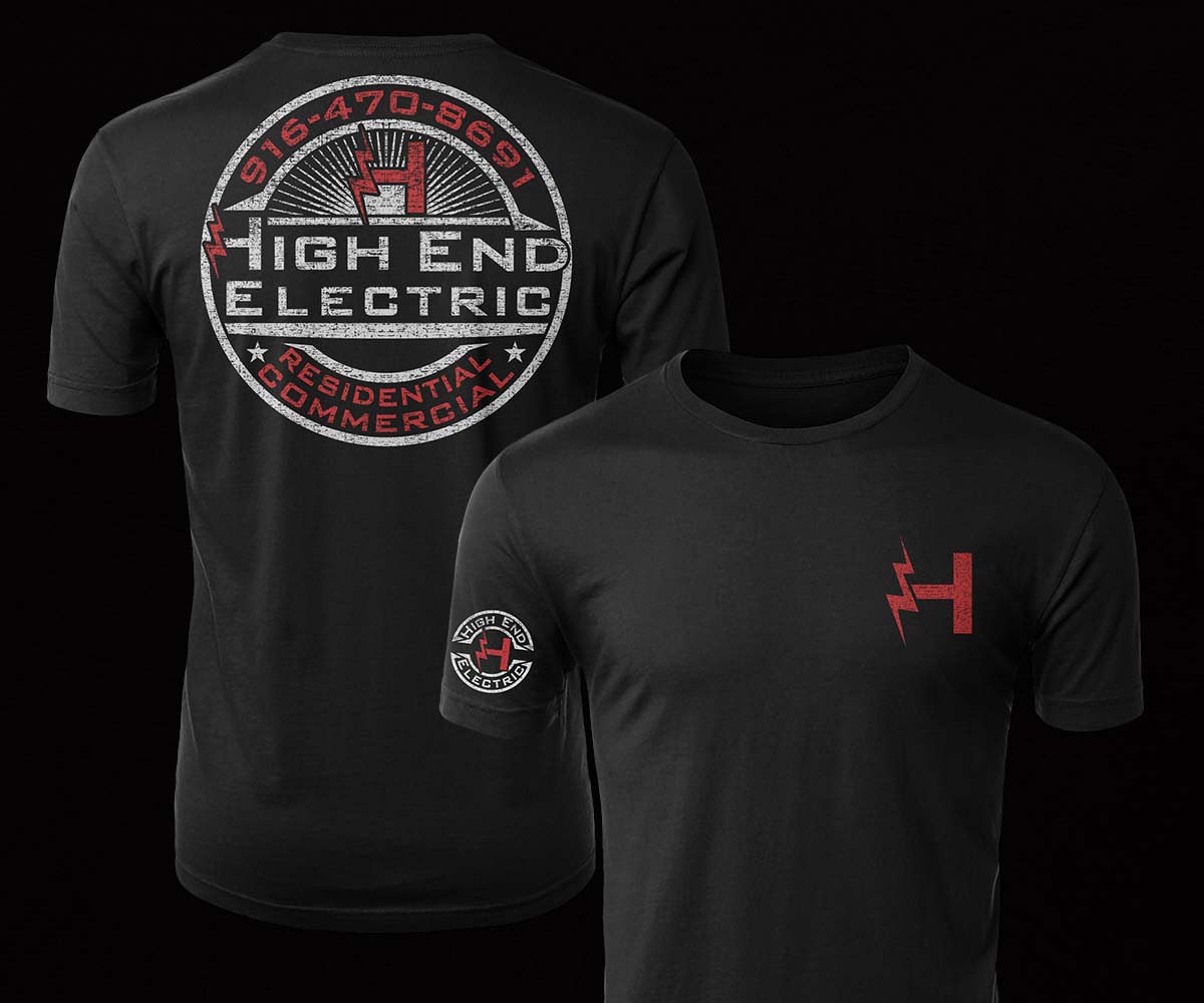 T-Shirt-Design von Milton Bhowmik für High End Electric | Design #36150121