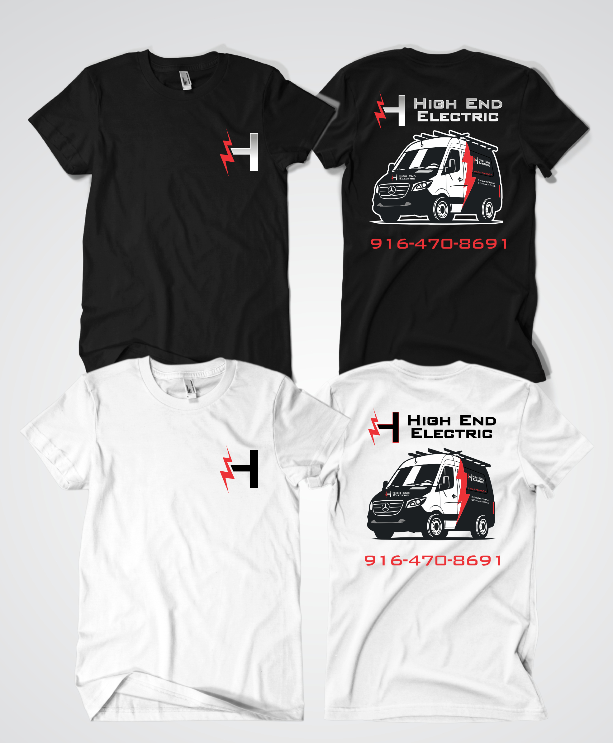 T-Shirt-Design von Rheanza für High End Electric | Design #36154971