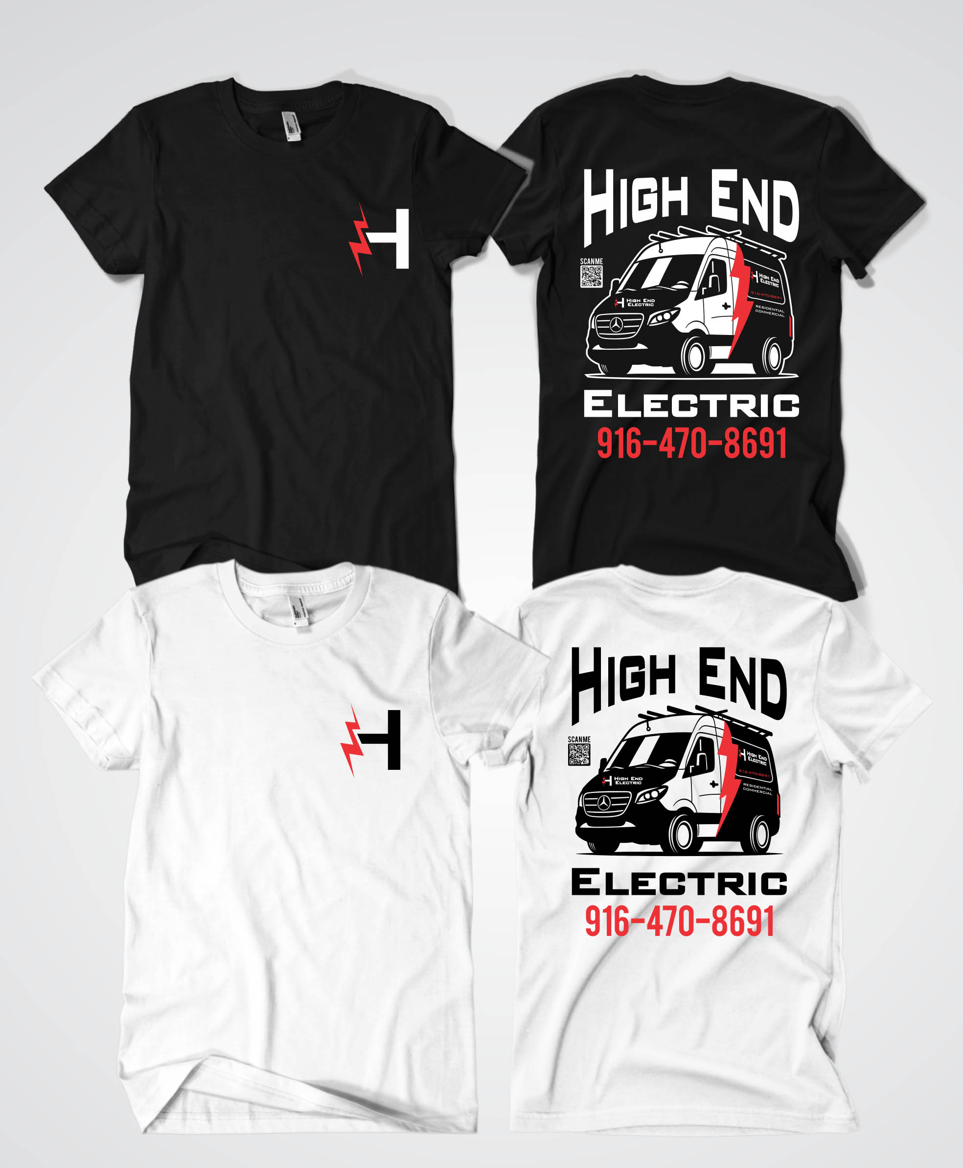 T-Shirt-Design von Rheanza für High End Electric | Design #36157321