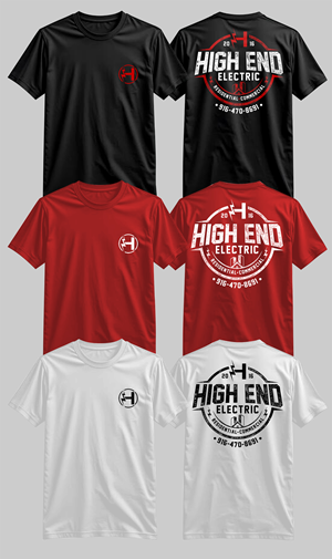 T-shirt Design by guruntool for High End Electric | Design: #36183783