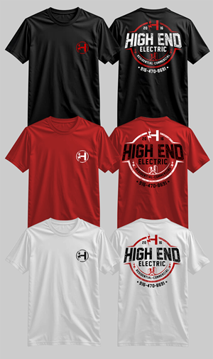 T-shirt Design by guruntool for High End Electric | Design: #36183805