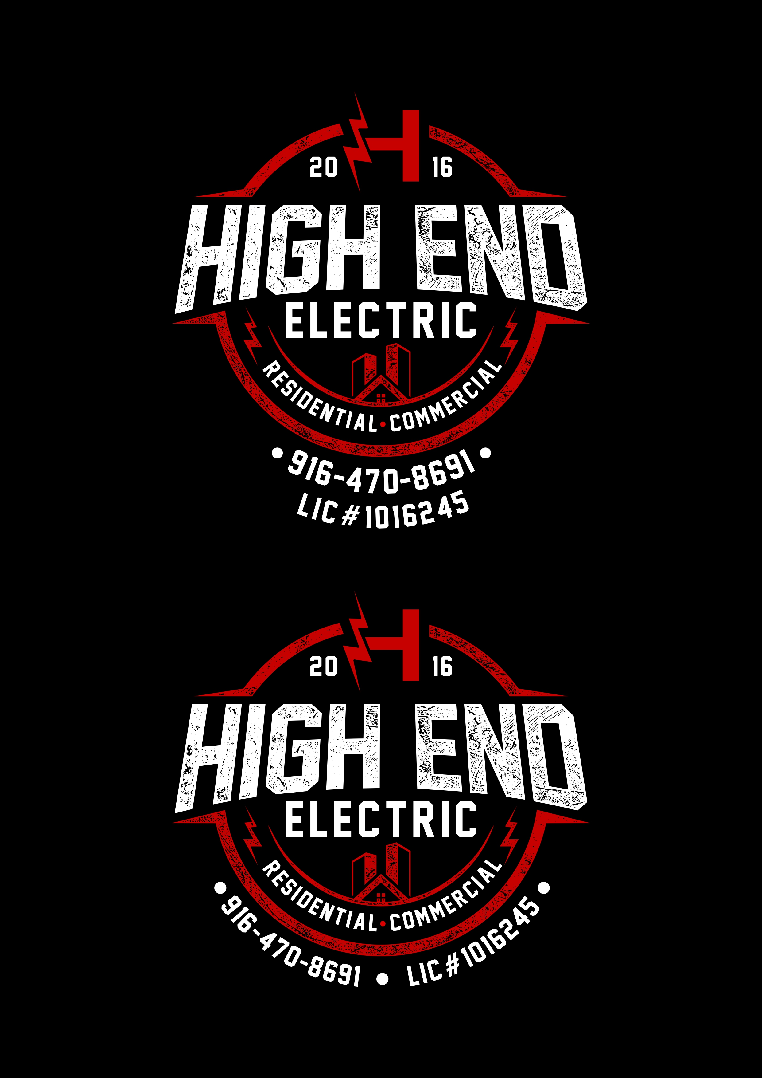 T-shirt Design by guruntool for High End Electric | Design #36206602