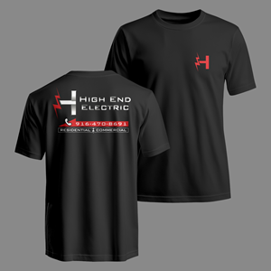 T-shirt Design by Winki for High End Electric | Design: #36149562