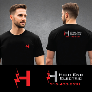 T-shirt Design by bethmage janaka for High End Electric | Design: #36156667
