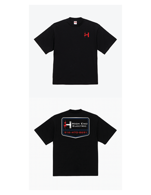T-shirt Design by Filo F for High End Electric | Design: #36153206