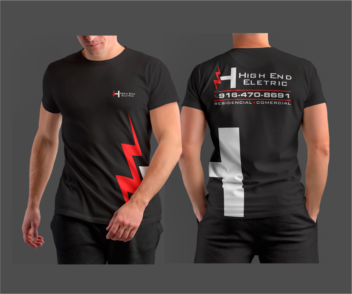T-Shirt-Design von ThiagoB für High End Electric | Design #36152157