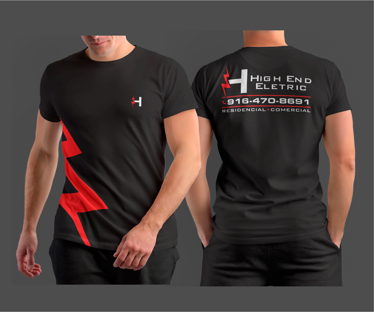T-Shirt-Design von ThiagoB für High End Electric | Design #36152158