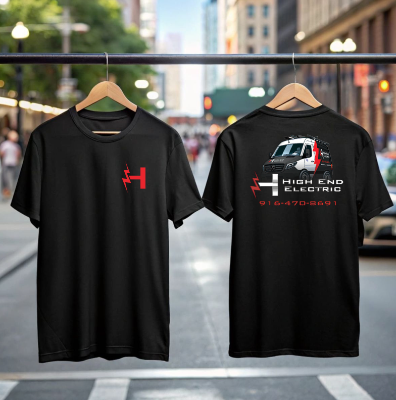 T-shirt Design by tyaz 2 for High End Electric | Design #36149486