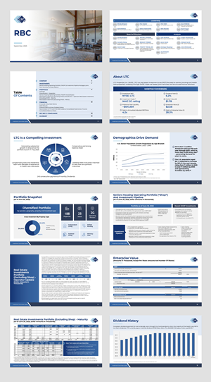 Design de PowerPoint par Flatmilter pour LTC Properties | Design : #36159640
