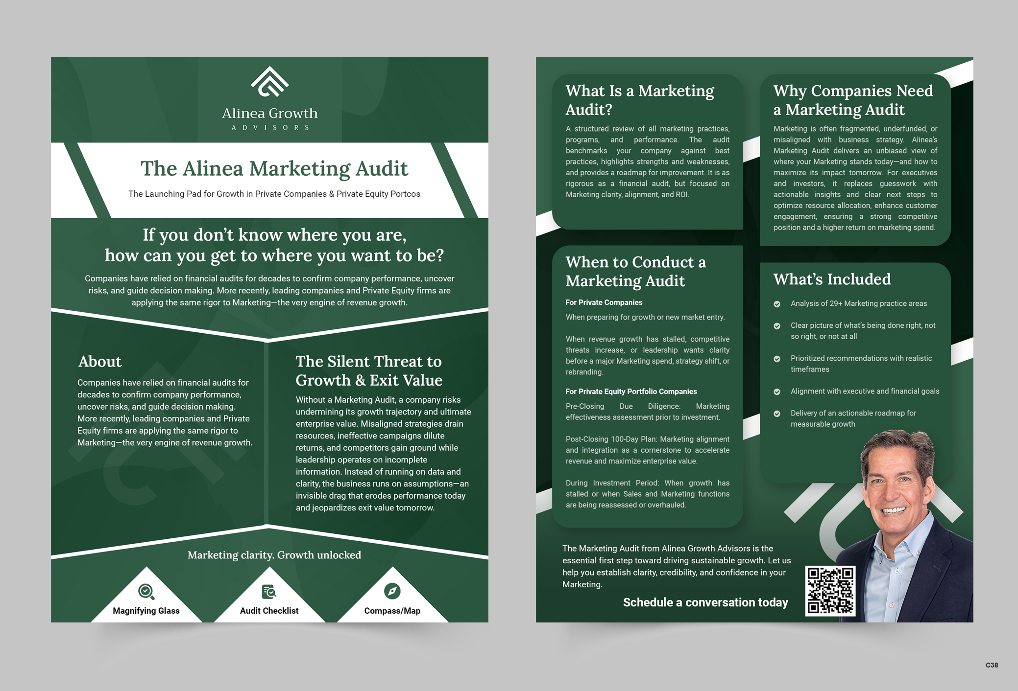 Flyer Design by pb for Alinea Growth, LLC | Design #36174754
