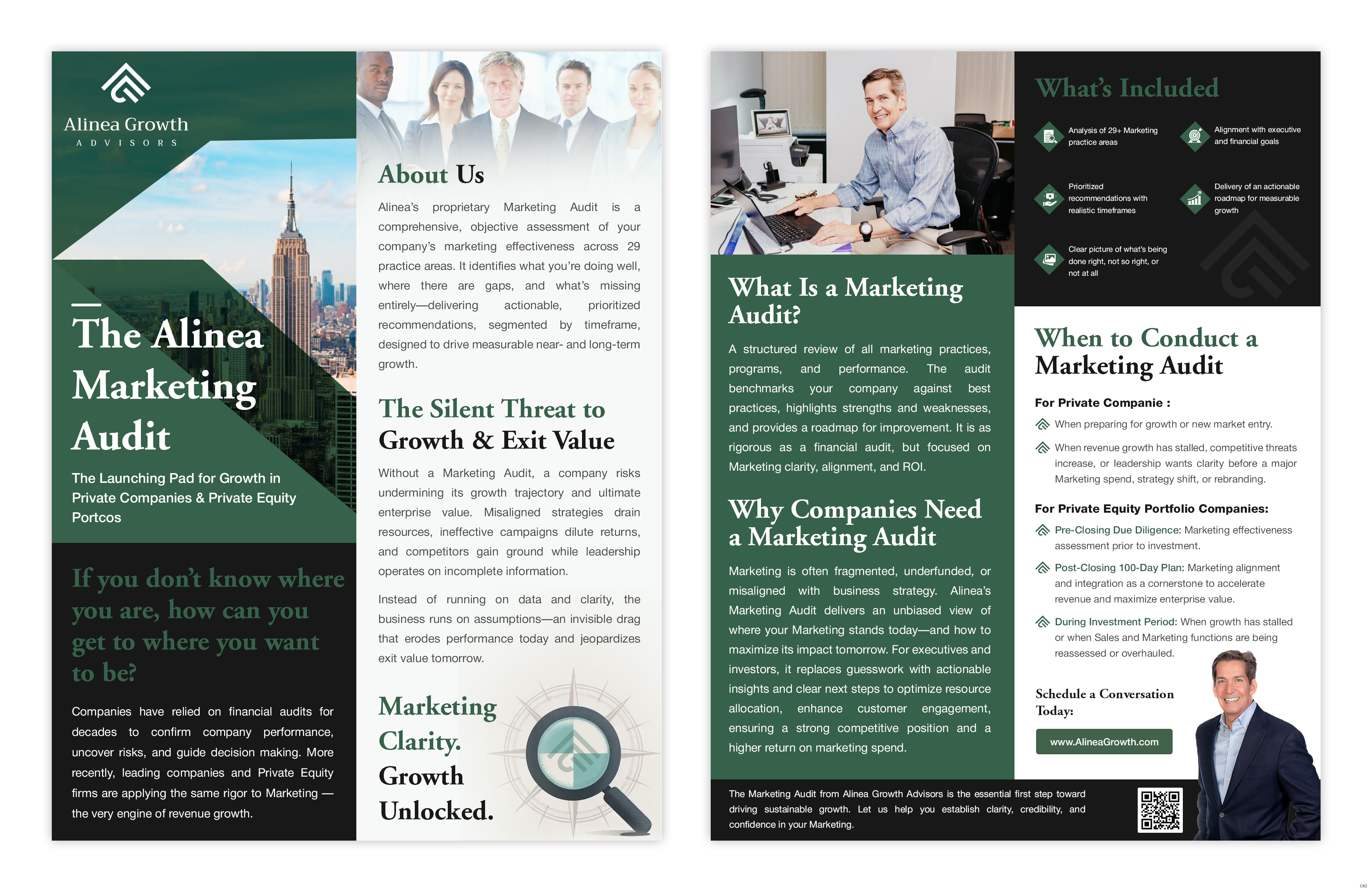 Flyer Design by pb for Alinea Growth, LLC | Design #36174755