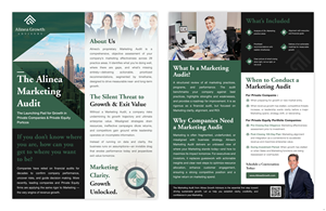 Flyer Design by pb for Alinea Growth, LLC | Design: #36174755