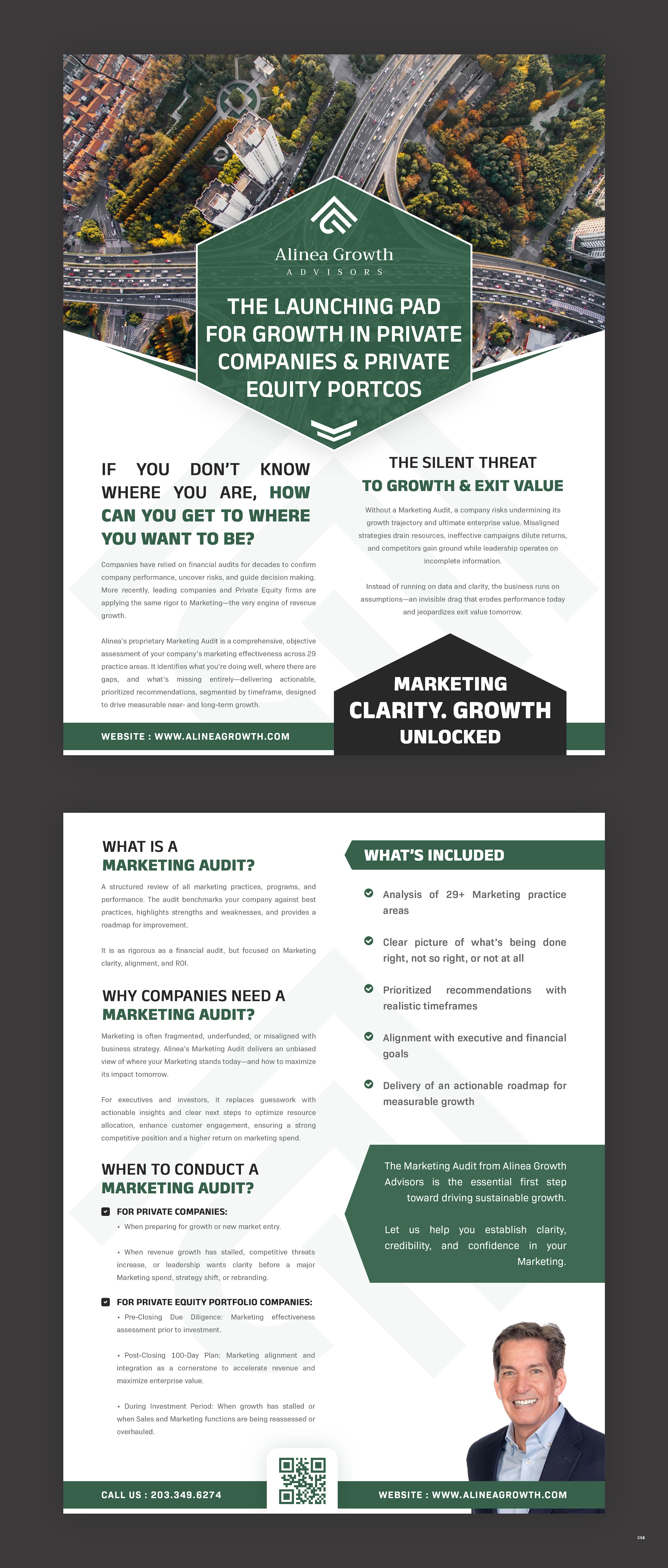 Flyer Design by pb for Alinea Growth, LLC | Design #36181505