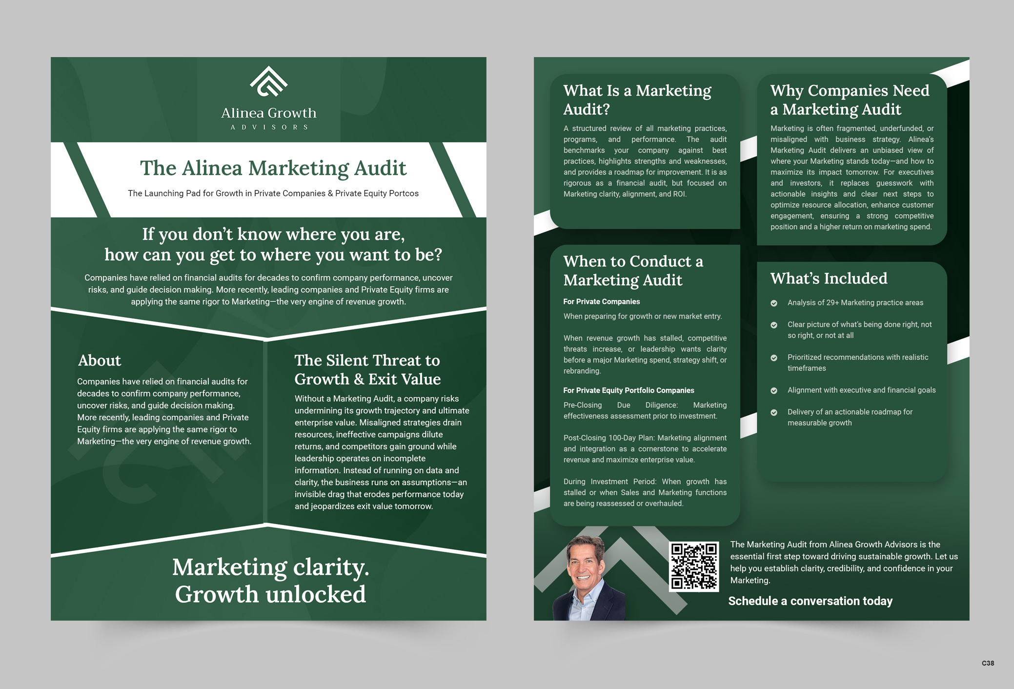 Design de Flyer par pb pour Alinea Growth, LLC | Design #36181506