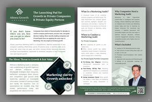 Design de Flyer par pb pour Alinea Growth, LLC | Design : #36181507