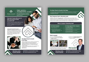 Flyer Design by debdesign for Alinea Growth, LLC | Design: #36179792