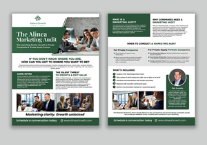 Flyer Design by debdesign for Alinea Growth, LLC | Design: #36179800