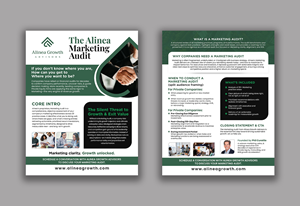 Flyer Design by debdesign for Alinea Growth, LLC | Design: #36179804