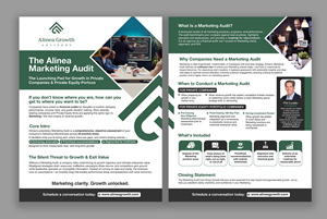 Flyer Design by debdesign for Alinea Growth, LLC | Design: #36180040
