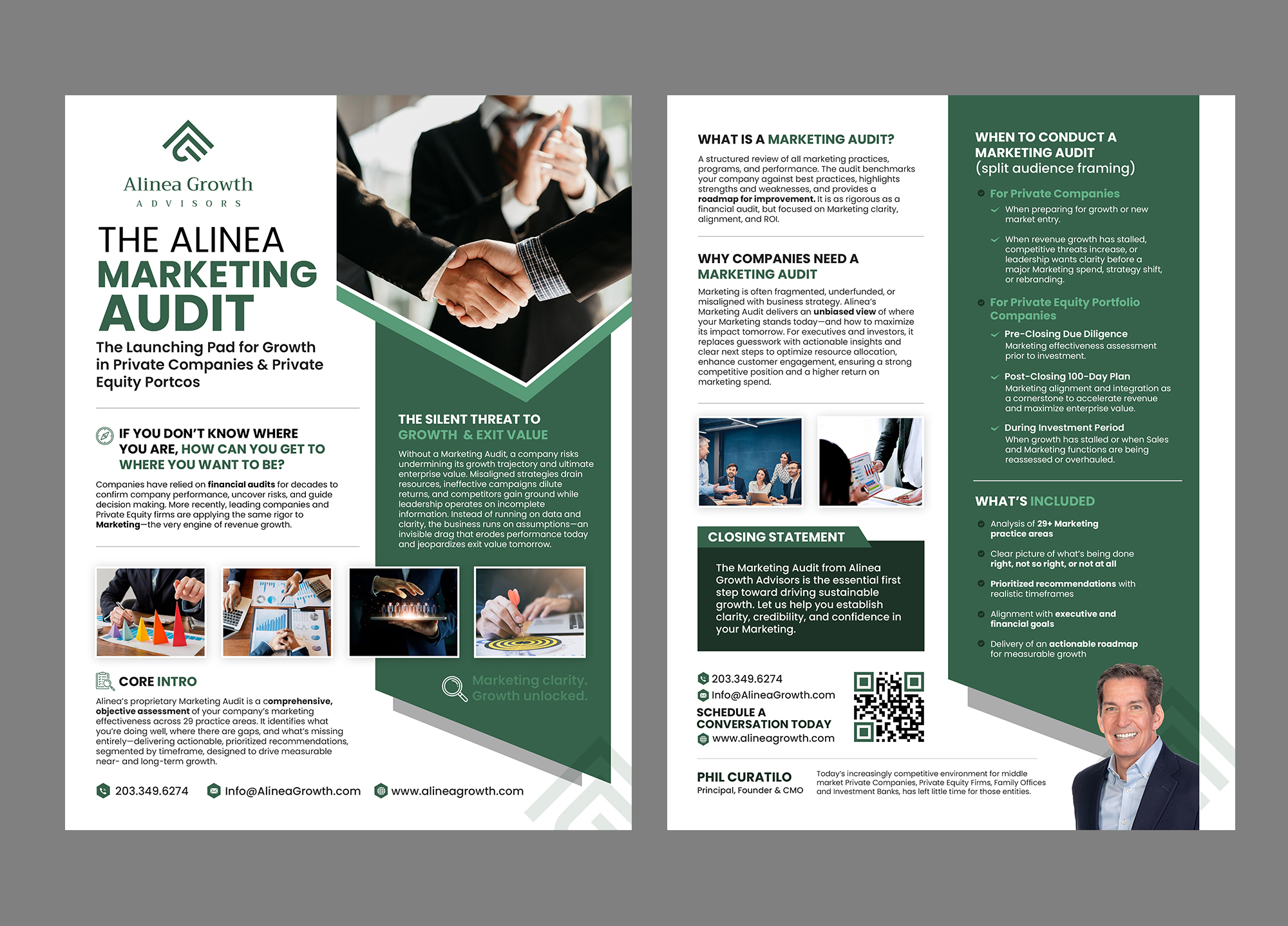 Flyer Design by debdesign for Alinea Growth, LLC | Design #36190934