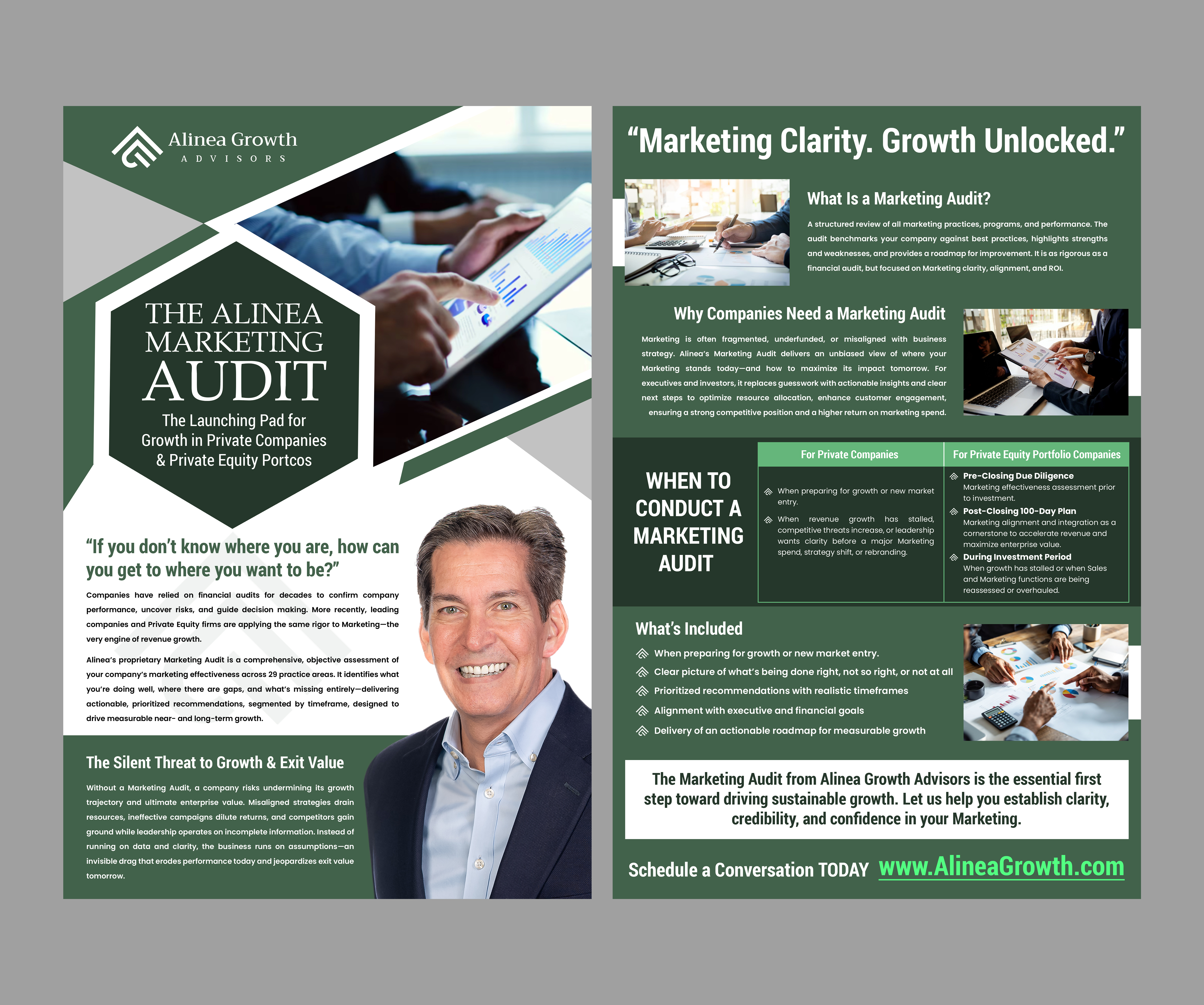 Flyer-Design von Creations Box 2015 für Alinea Growth, LLC | Design #36163265
