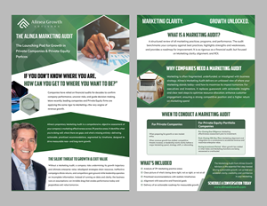 Flyer Design by Creations Box 2015 for Alinea Growth, LLC | Design: #36163266